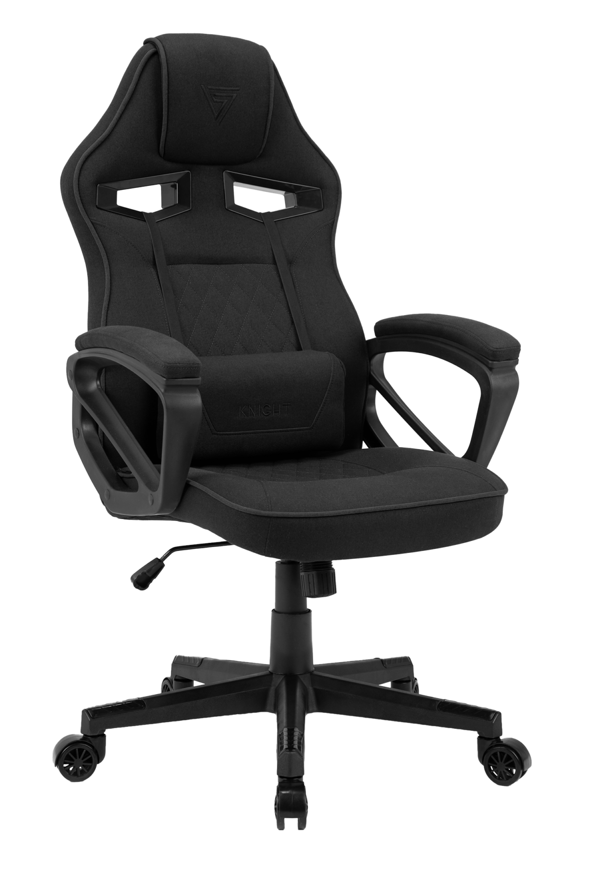 Геймерське ігрове крісло Sense7 Knight тканина чорне - Зображення 2
