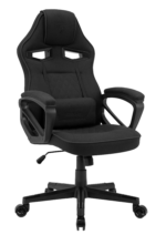 Геймерське ігрове крісло Sense7 Knight тканина чорне - Зображення 2