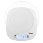 Кухонні ваги Mesko MS 3179 5кг 2×1.5V AAA White