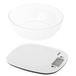 Кухонні ваги Mesko MS 3179 5кг 2×1.5V AAA White