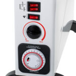 Конвекторний обігрівач Mesko MS 7741 750-1250Вт з таймером та турбовентилятором (білий)