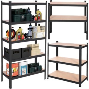 Стелаж металевий SPRINGOS HA5261 5 полиць 150x75x30 см