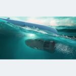 Підводний скутер для дайвінгу та SUP серфінгу OceanX AquaJet 2в1 - Зображення 4