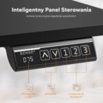 Геймерський комп'ютерний стіл SENSE7 Nojo LIGHT 120см x 60см Black - Зображення 5