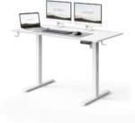 Геймерський комп'ютерний стіл SENSE7 Nojo LIGHT 120см x 60см White