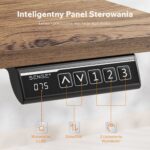 Геймерський комп'ютерний стіл SENSE7 Nojo LIGHT 140см x 70см Wenge - Зображення 5