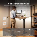 Геймерський комп'ютерний стіл SENSE7 Nojo LIGHT 140см x 70см Wenge - Зображення 7