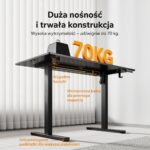 Геймерський комп'ютерний стіл SENSE7 Nojo LIGHT 120см x 60см Wenge - Зображення 4