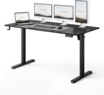 Геймерський комп'ютерний стіл SENSE7 Nojo LIGHT 140см x 70см Black