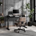 Геймерський комп'ютерний стіл SENSE7 Nojo LIGHT 140см x 70см Black - Зображення 2