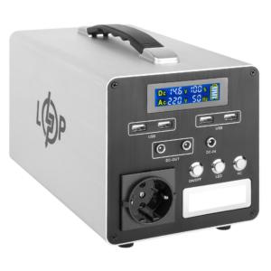 Багатофункціональна портативна зарядна станція LogicPower LP CHARGER MPPT 300 (300W 280Wh)