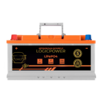 Автомобільний літієвий акумулятор LogicPower LP LiFePO4 12V - 100 Ah (+ зліва) BMS 1200А