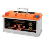Автомобільний літієвий акумулятор LogicPower LP LiFePO4 12V - 100 Ah (+ зліва) BMS 1200А - Зображення 2