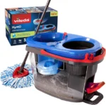 Набір для прибирання Vileda H2prO Spin Mop & Bucket System двокамерна технологія відра (178332)