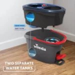 Набір для прибирання Vileda H2prO Spin Mop & Bucket System двокамерна технологія відра (178332)