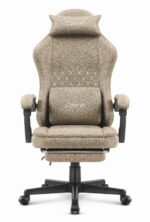 Ігрове геймерське крісло Cabro C503 бежеве-тканина - Зображення 2