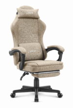 Ігрове геймерське крісло Cabro C503 бежеве-тканина