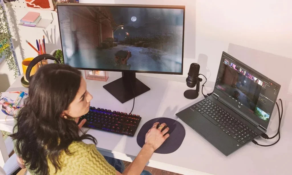 Потужний для ігор роботи та розваг: Ноутбук HP Victus AMD Ryzen 5 16GB RAM 512GB SSD RTX 3050 (B4MD6EA)