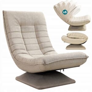 Крісло розкладне OSLO O2 бежевого кольору: комфорт і стиль для вашого офісу або дому