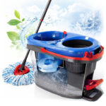Набір для прибирання Vileda H2prO Spin Mop & Bucket System двокамерна технологія відра (178332)