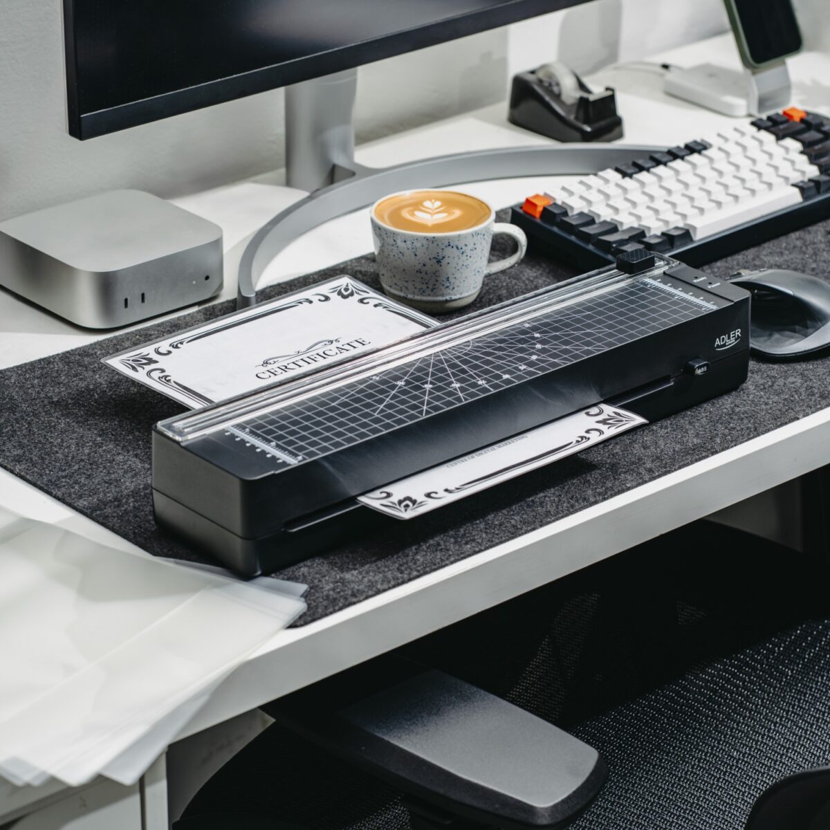 Ламінатор A3 Adler AD 1042 170Вт 300 мм/хв чорний