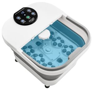 Гідромасажна ваночка для ніг Adler AD 2182 з механічним масажем підігрівом води та світлодіодною панеллю 3.1кг 9.8л 500Вт