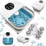 Гідромасажна ваночка для ніг Adler AD 2182 з механічним масажем підігрівом води та світлодіодною панеллю 3.1кг 9.8л 500Вт