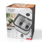 Гідромасажер для ніг Adler AD2184 Deluxe з механічним масажем 4+4 ролики 16.7л