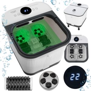 Гідромасажер для ніг Adler AD2184 Deluxe з механічним масажем 4+4 ролики 16.7л