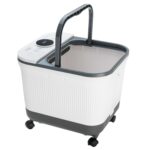 Гідромасажер для ніг Adler AD2184 Deluxe з механічним масажем 4+4 ролики 16.7л