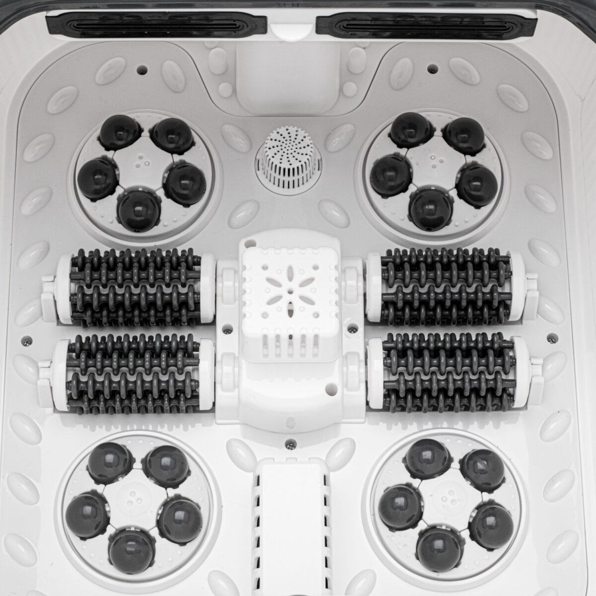 Гідромасажер для ніг Adler AD2184 Deluxe з механічним масажем 4+4 ролики 16.7л