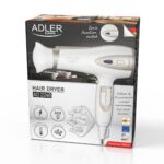 Фен іонний з дифузором Adler AD 2248 1800-2200 Вт white champagne