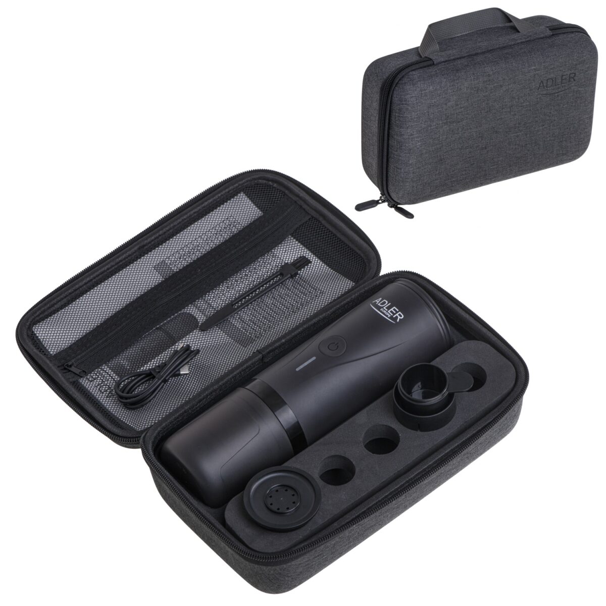 Портативна кавоварка Adler AD 4400 7500mAh 20 BAR USB