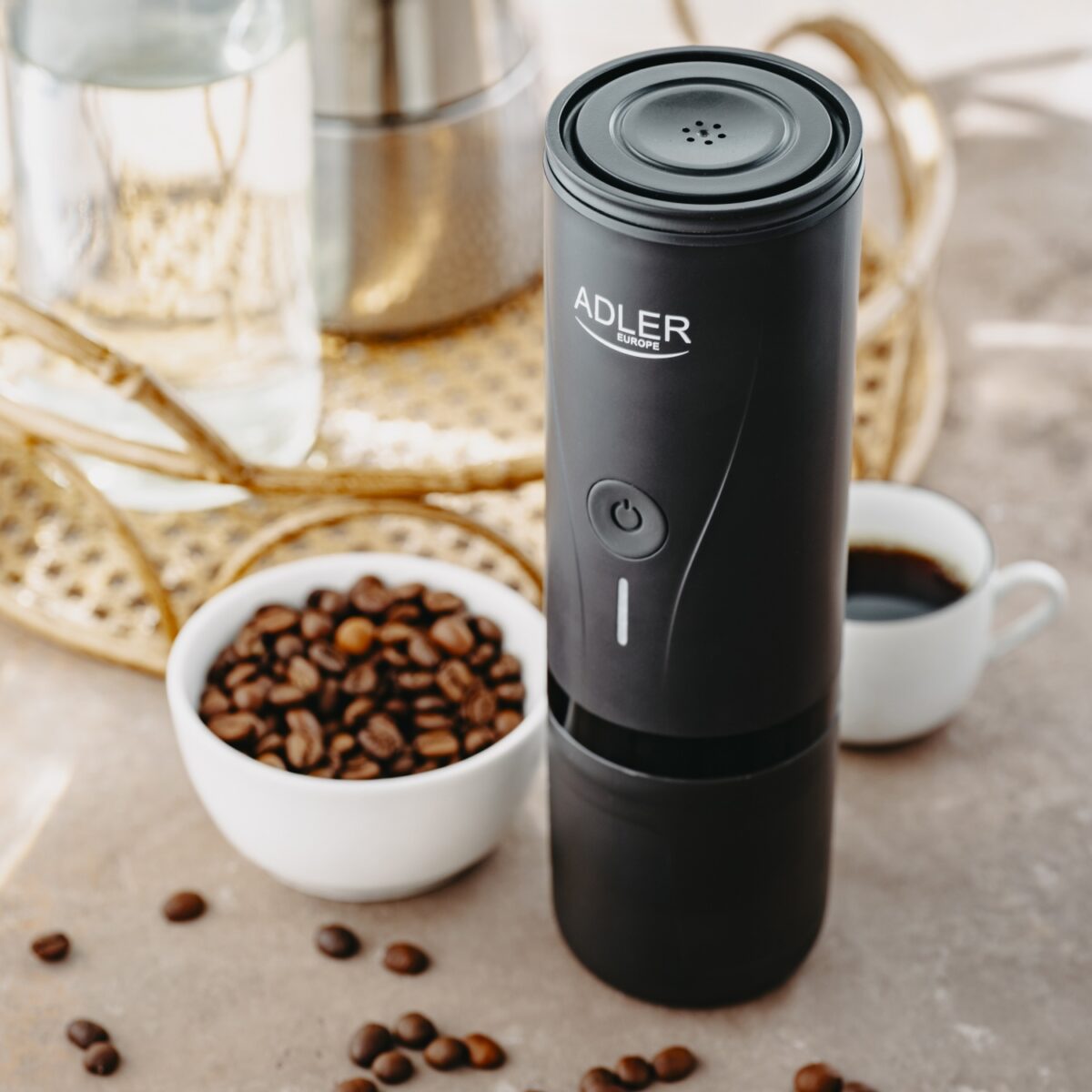 Портативна кавоварка Adler AD 4400 7500mAh 20 BAR USB