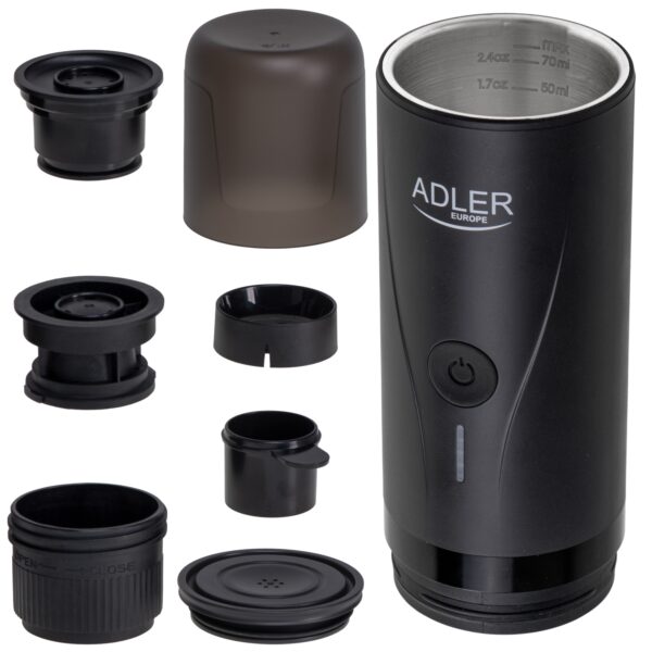 Портативна кавоварка Adler AD 4400 7500mAh 20 BAR USB