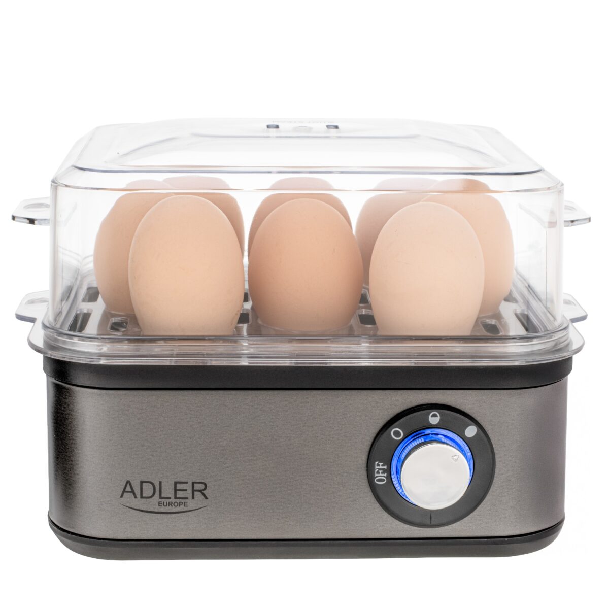 1500_ad_4486gm_2 Металева яйцеварка на 8 яєць Adler AD 4486 Gun Metal