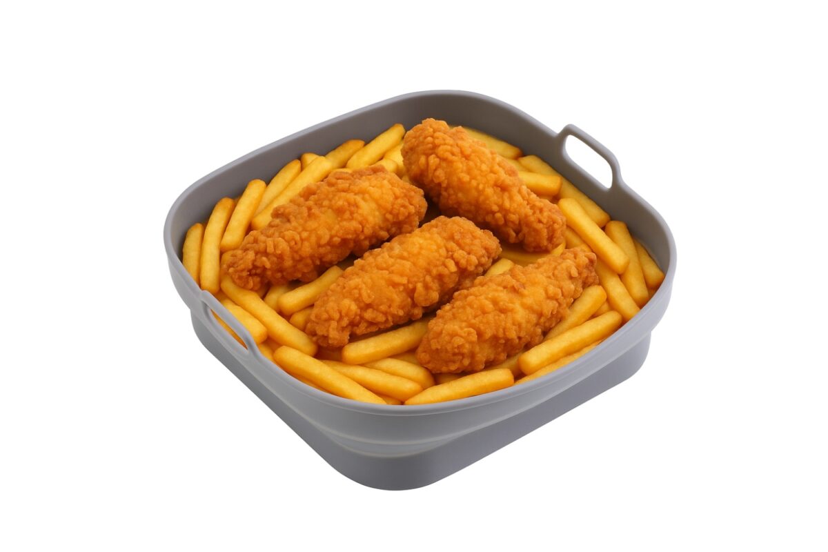 Силіконовий піднос контейнер для аерофритюрниці Adler AD 6735