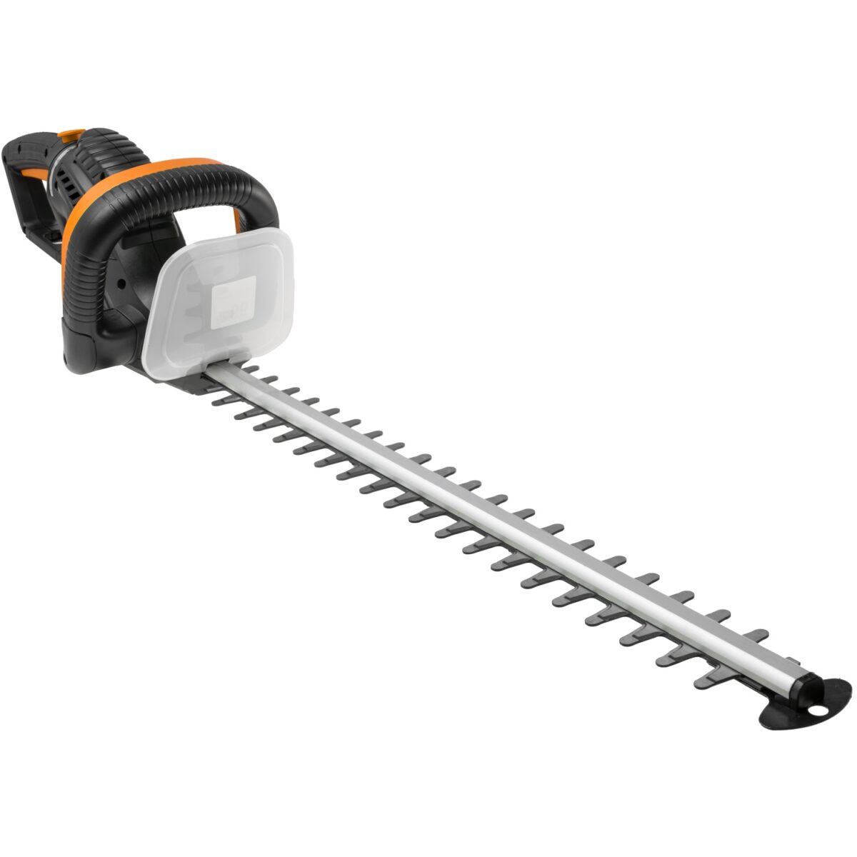 Електричні ножиці до живоплоту паркану із кущів і гілок дерев Adler AD 6814 з довжиною леза 61 см та лазерними лезами