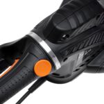 Електричні ножиці до живоплоту паркану із кущів і гілок дерев Adler AD 6814 з довжиною леза 61 см та лазерними лезами