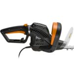 Електричні ножиці до живоплоту паркану із кущів і гілок дерев Adler AD 6814 з довжиною леза 61 см та лазерними лезами