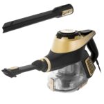 Ручний акумуляторний пилосос Adler AD 7083 3.5кг 15000Pa фільтр HEPA 13 700Вт gold