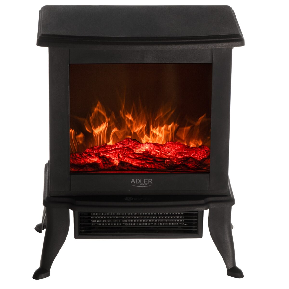 Електричний камін Adler AD 7754: Затишок та тепло з 3D-ефектом полум’я
