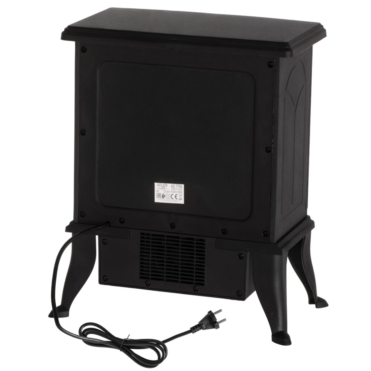 Електричний камін Adler AD 7754: Затишок та тепло з 3D-ефектом полум’я