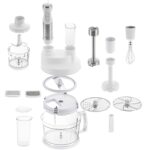 Ручний блендер міксер подрібнювач багатофункціональний набір 14 в 1 для кухні Camry CR 4623 1600 Вт