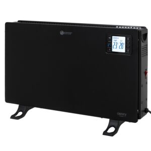 РК-конвекторний обігрівач з пультом дистанційного керування CR 7739 Camry LCD 750-2000Вт чорний