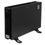 РК-конвекторний обігрівач з пультом дистанційного керування CR 7739 Camry LCD 750-2000Вт чорний