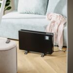 РК-конвекторний обігрівач з пультом дистанційного керування CR 7739 Camry LCD 750-2000Вт чорний