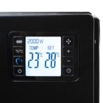 РК-конвекторний обігрівач з пультом дистанційного керування CR 7739 Camry LCD 750-2000Вт чорний