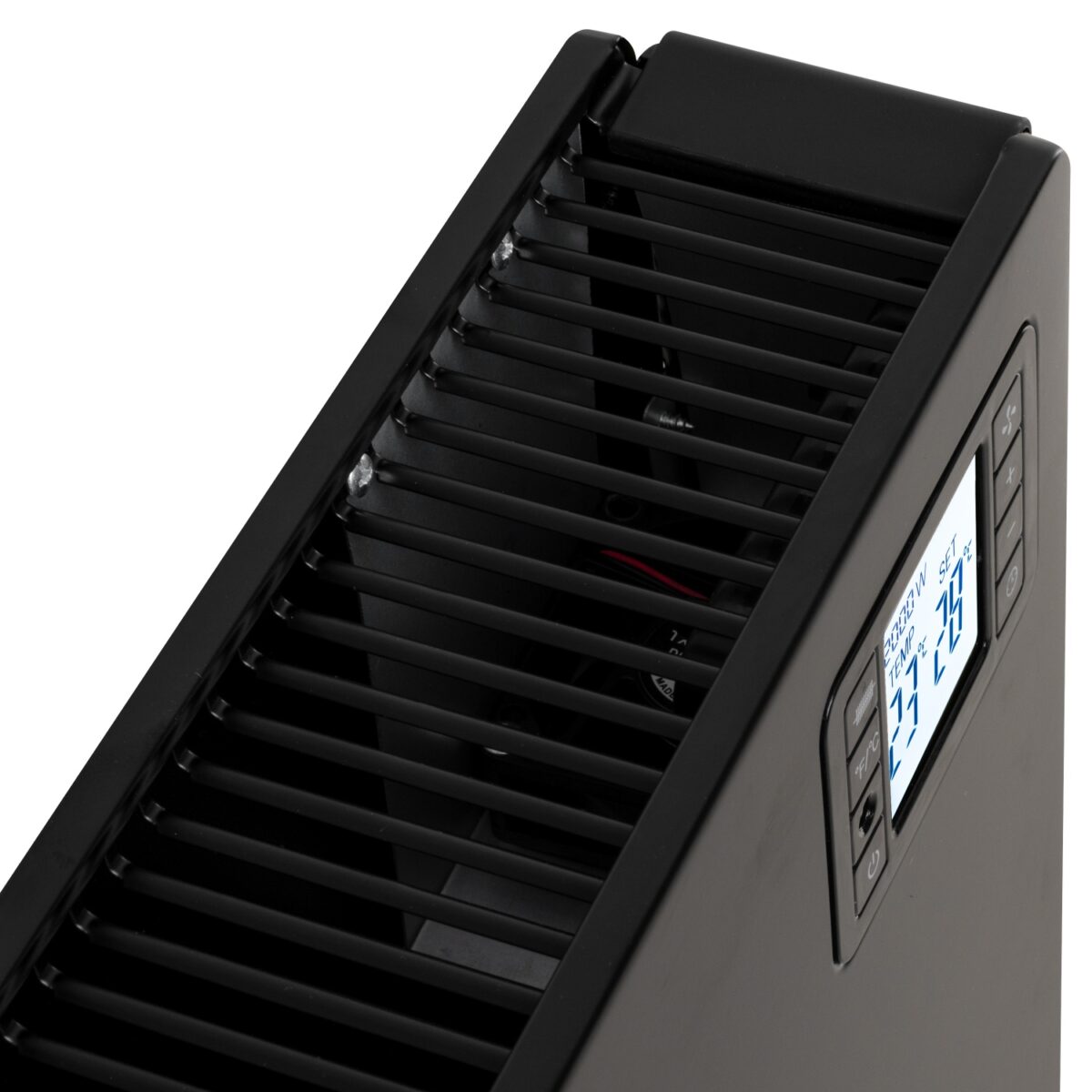 РК-конвекторний обігрівач з пультом дистанційного керування CR 7739 Camry LCD 750-2000Вт чорний