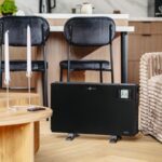 РК-конвекторний обігрівач з пультом дистанційного керування CR 7739 Camry LCD 750-2000Вт чорний